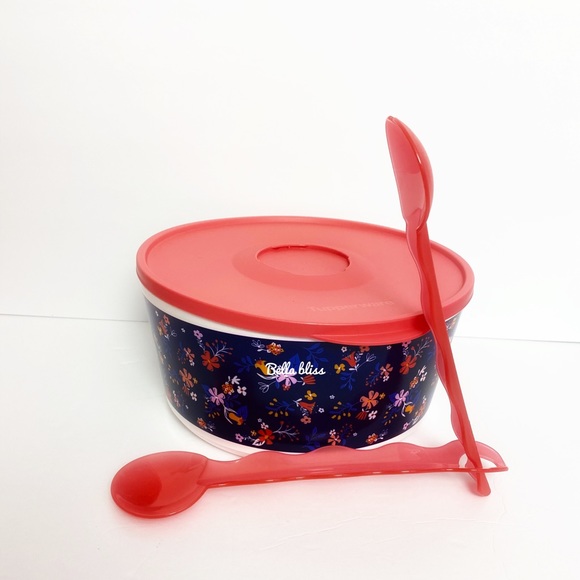 New !!! Tupperware floral serveware - Picture 2 of 6